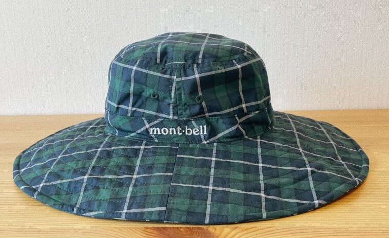 モンベルの帽子